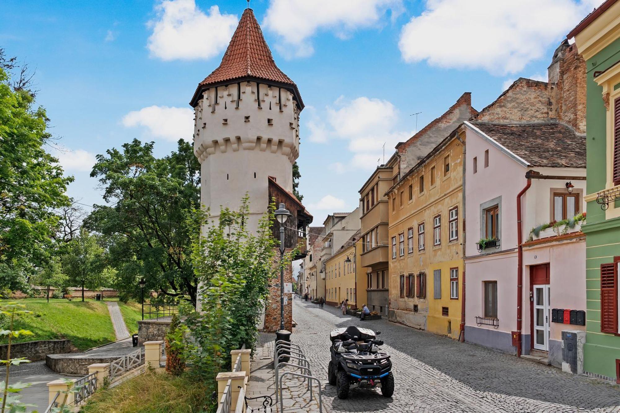 Gela'S Terrace Apartment Sibiu Exteriér fotografie